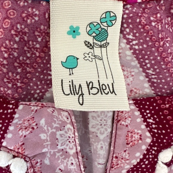 Lily Bleu Boutique Boho Sleeveless Mixed Media Tassel Girls 12 Dress - Picture 7 of 15